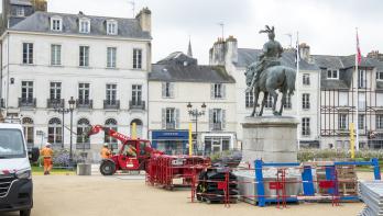 Point Presse Travaux Miroir Eau Place Maurice Marchais