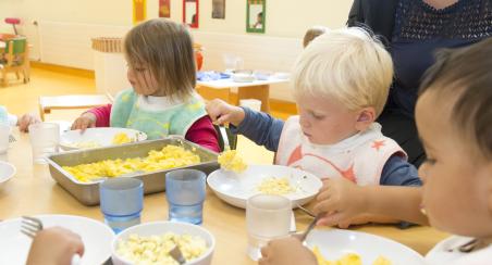 Repas cantine multiaccueil Richemont