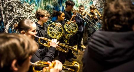 Classe CHAM au musée en 2024 © momiflette