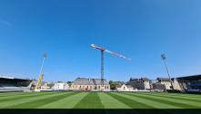 Travaux Tribune Est - Stade de la Rabine