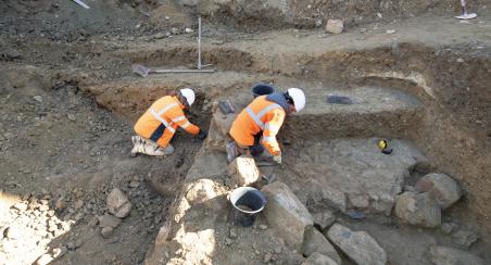 Chantier Fouilles Archéologiques Château de l'Hermine