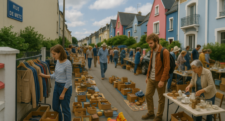 vide grenier rue de metz