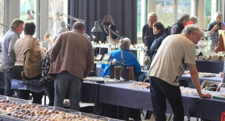 Bourse- Exposition de l'Ouest Coquillages, Minéraux et Fossiles